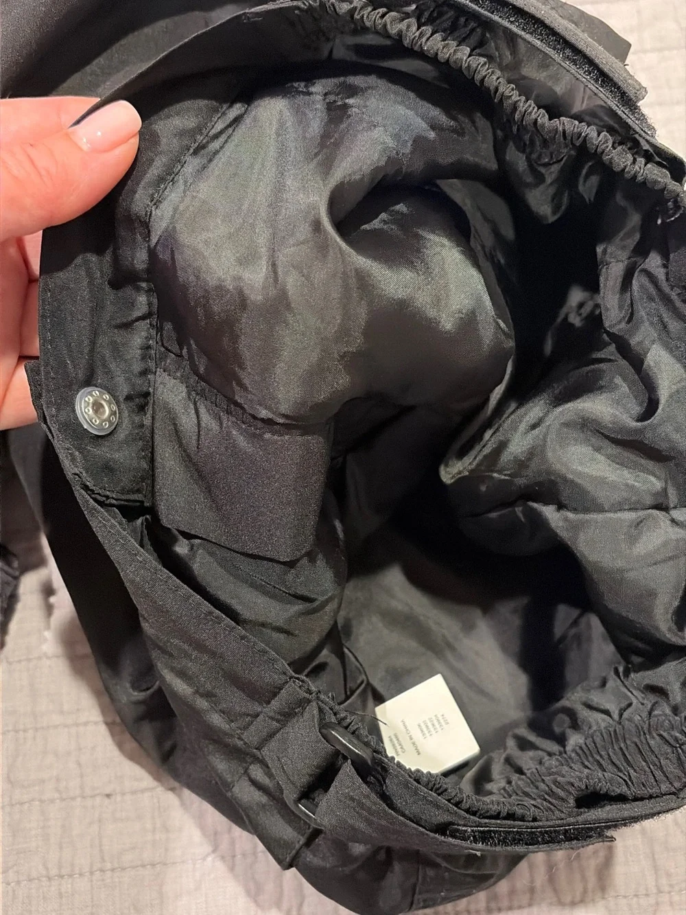 The Children's Place Black Kids Snow Pants Size 6